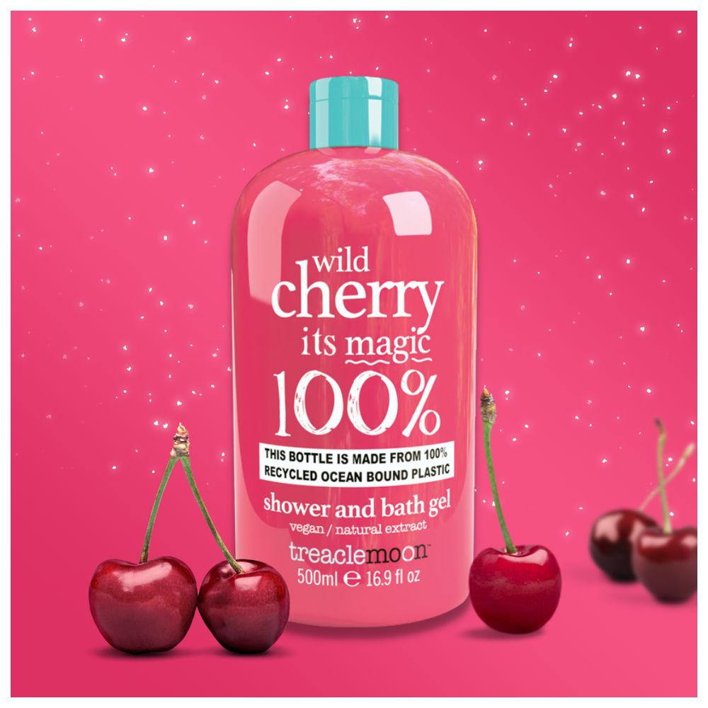 Treacle Moon - Wild Cherry Magic Shower & Bath Gel - 500 ml