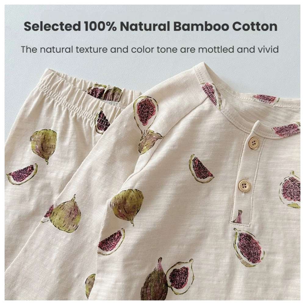 شيرب كير - طقم بيجاما أطفال بطبعة جزر - قطعتين