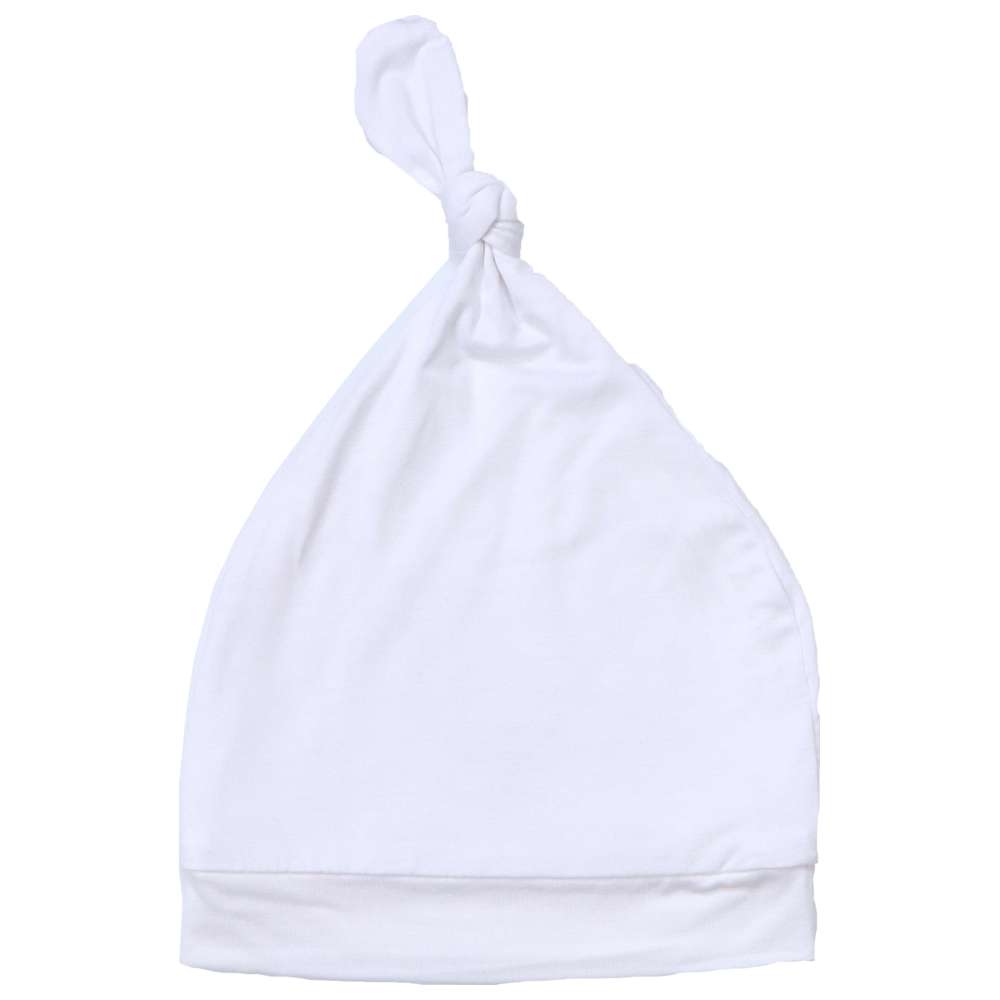 Sashi - Baby Beanie Cap - White