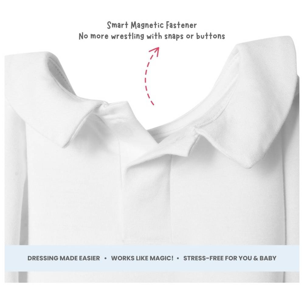 Atlas & Maya - Iconic Organic Bamboo Bodysuit - White