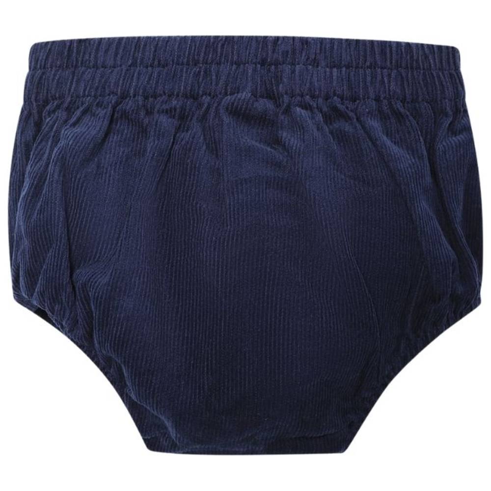 Atlas & Maya - Organic Cotton Sailor Corduroy Shorts - Navy Blue