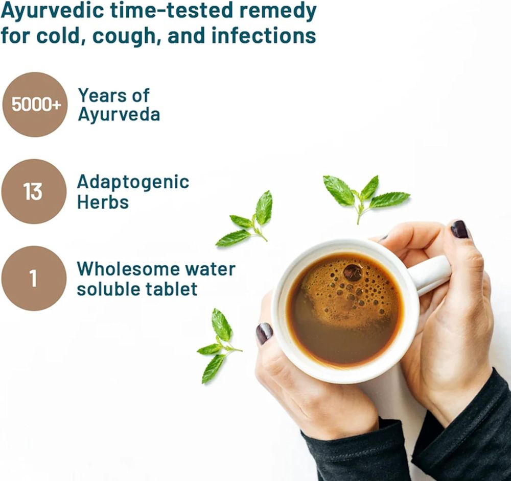 Wellbeing Nutrition - Grandma's Kadha Immunity Booster - 15 Effervescent Tablet