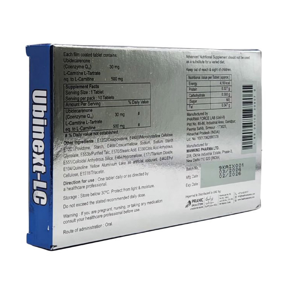 مانكايند - حبوب يوبينكست-إل سي - عدد 10