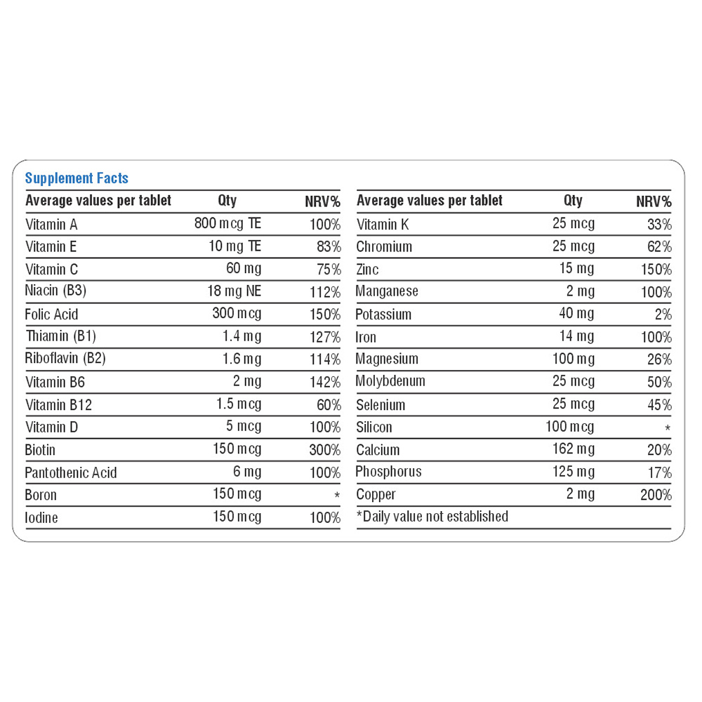 لايف أون - حبوب مالتي-لايف عالي الفعالية - 30 حبة