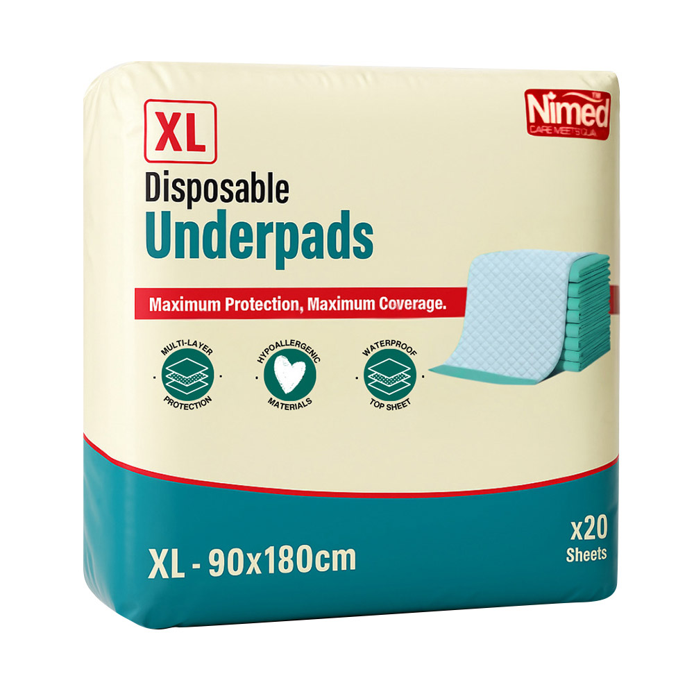 Nimed - Disposable Underpads - XL - 20 Pcs