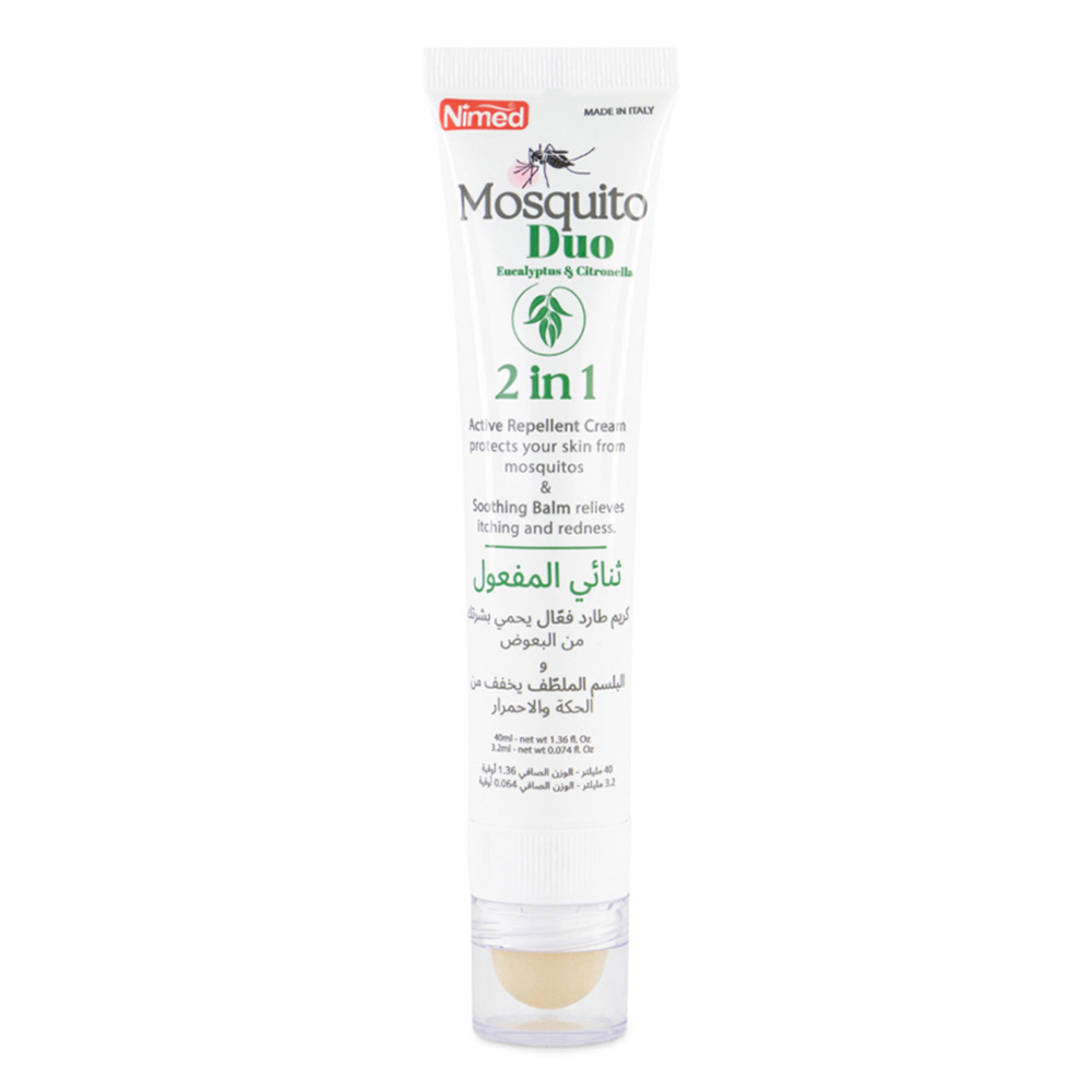 Nimed - 2-In-1 Mosquito Duo Repellent Cream - 40 ml