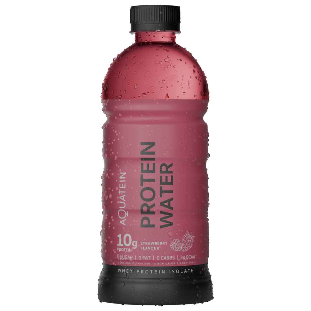 Aquatein - Protein Water With 10 gm Protein - Strawberry - 500 ml