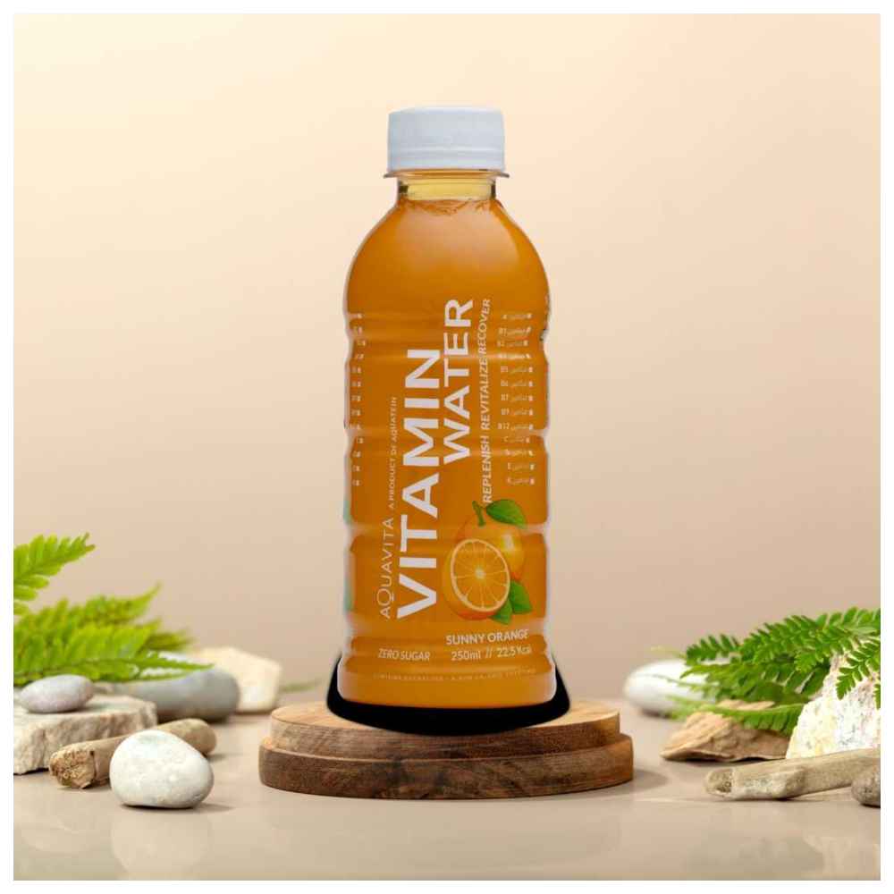 Aquavita - Vitamin Water - Sunny Orange - 250 ml