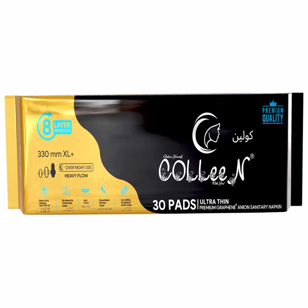 Colleen - Ultra Thin Sanitary Napkins - XL+ - 30 Pcs