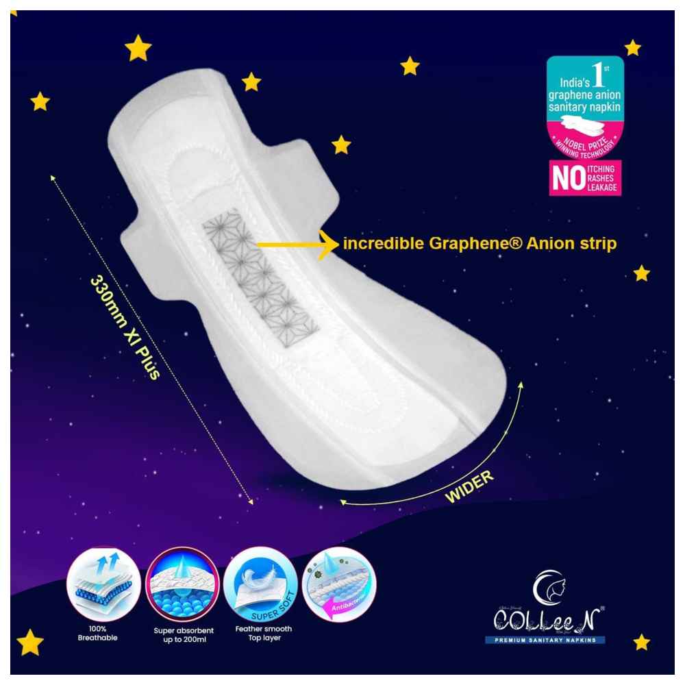 Colleen - Ultra Thin Sanitary Napkins - XL+ - 30 Pcs