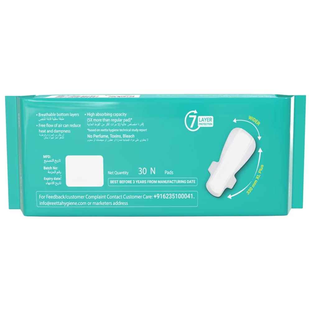 Colleen - Ultra Thin 100% Breathable Pads - XL+ - 30 Pcs