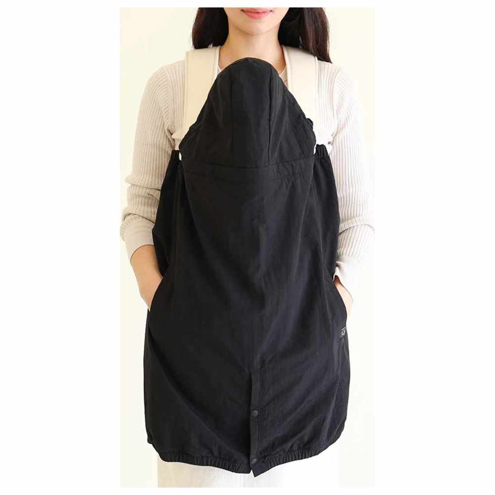 جوسكيت - غطاء الحماية من الشمس والرياح لشيالة المواليد - أسود