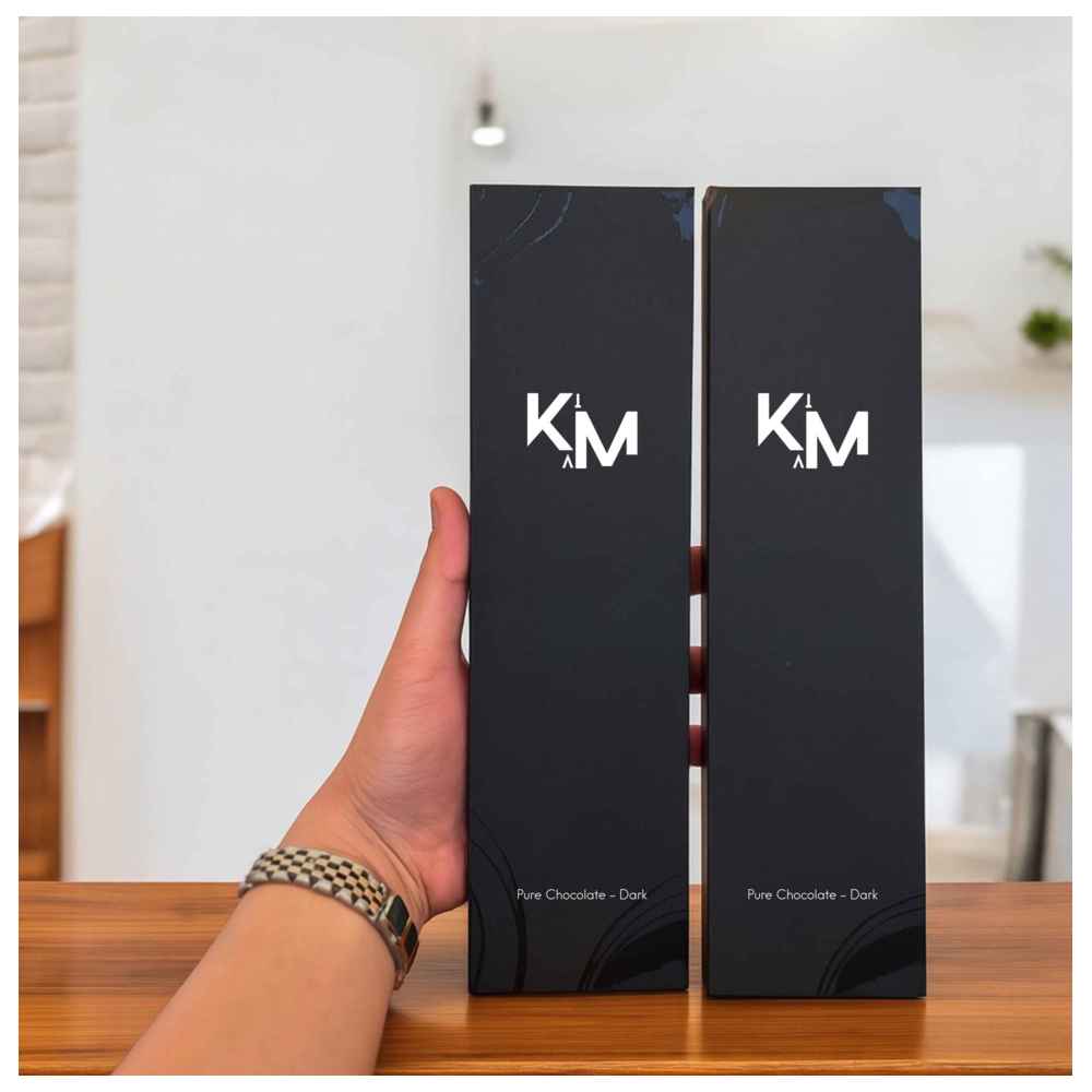 كيام - لوح شوكولاتة داكنة صافية - 100 جم - عدد 2