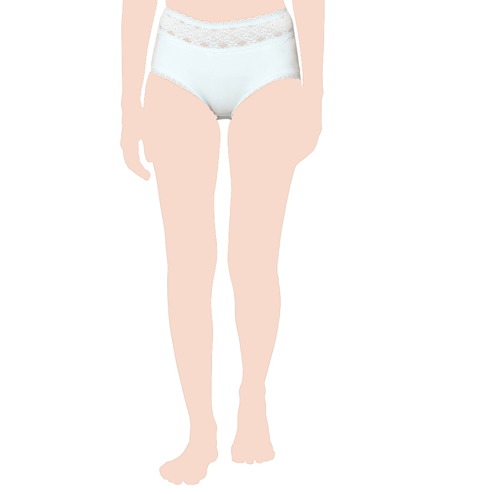 إنتيميتس ريإماجيند - سروال داخلي هايبيستر فاخر للبشرة الحساسة من المودال - أزرق