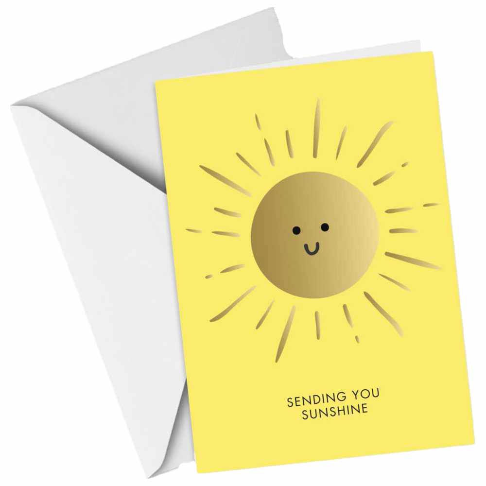 Share The Love - Sending You Sunshine Greeting Card