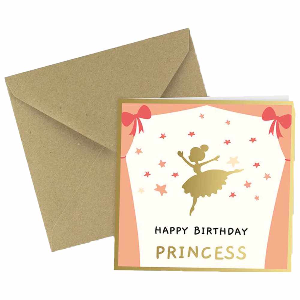 Share The Love - Happy Birthday Princess Greeting Card