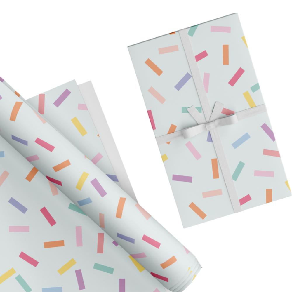Share The Love - Gift Wrapping Paper Pack - Confetti 