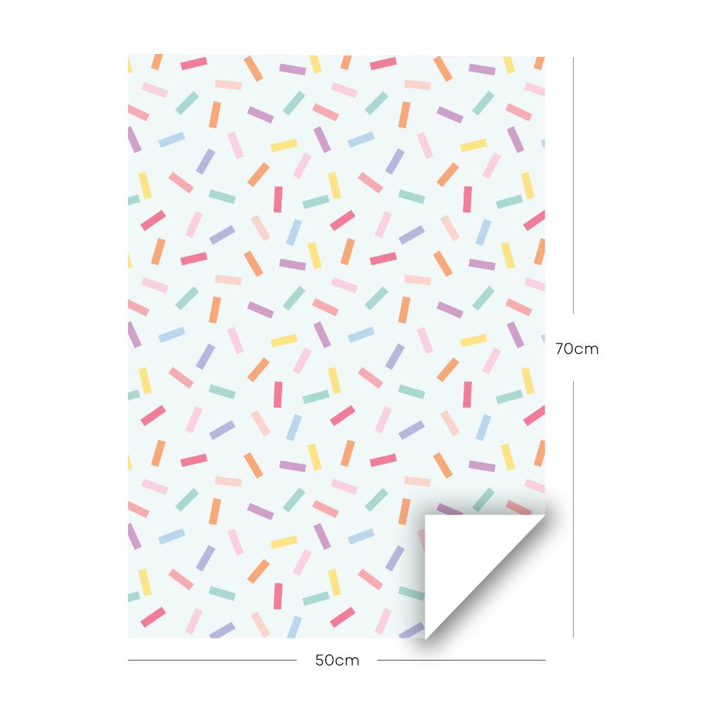 Share The Love - Gift Wrapping Paper Pack - Confetti 