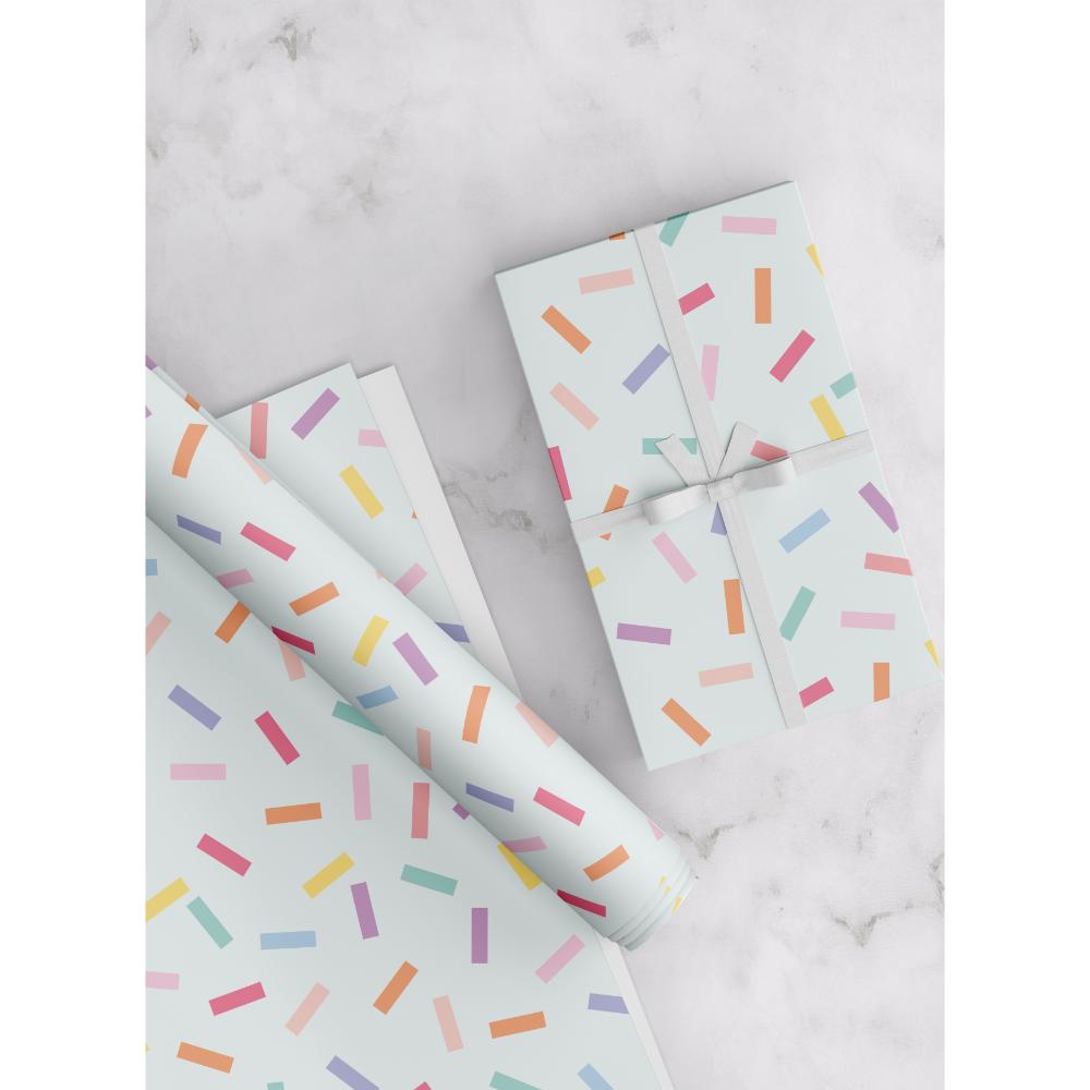 Share The Love - Gift Wrapping Paper Pack - Confetti 