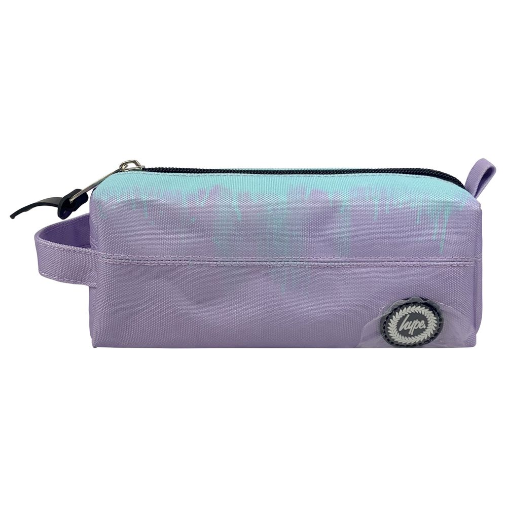 هايب - حافظة أقلام - قطرات أرجوانية وزرقاء