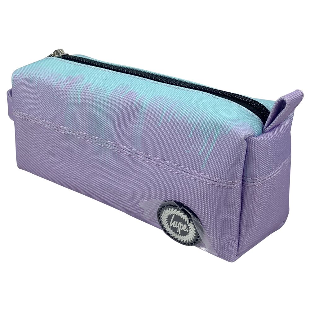 هايب - حافظة أقلام - قطرات أرجوانية وزرقاء