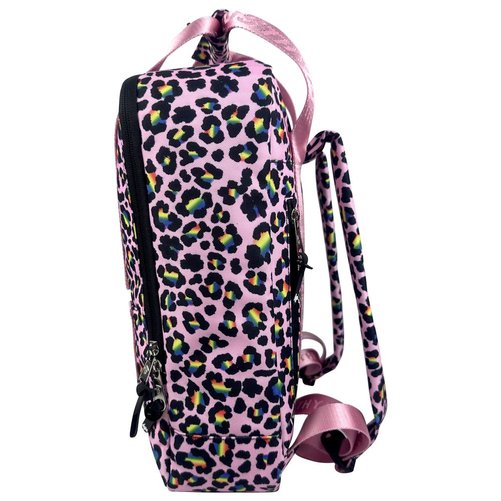 هايب - شنطة ظهر بوكسية - فهد وردي ديسكو - 14.5 بوصة