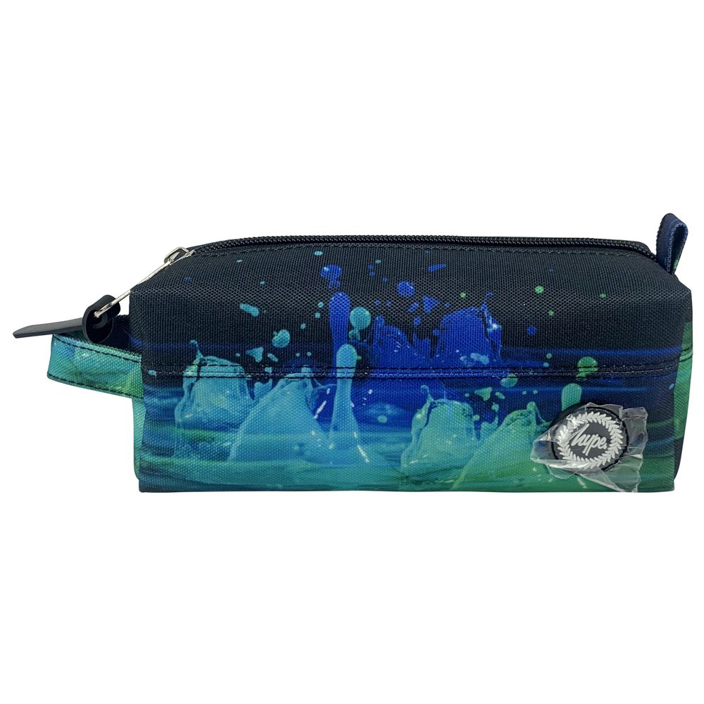 Hype - Original Pencil Pouch - Black 3D Droplets