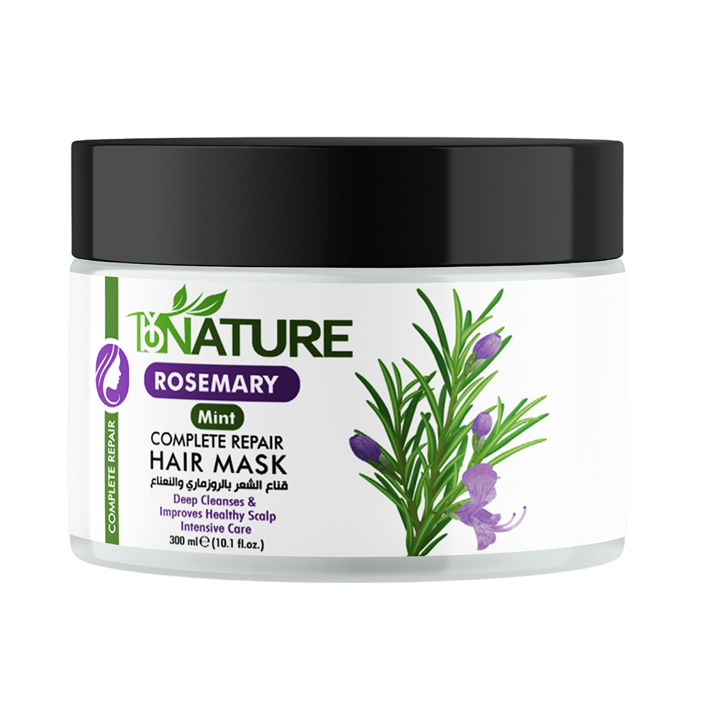 ByNature - Rosemary Mint Complete Repair Hair Mask - 300 ml