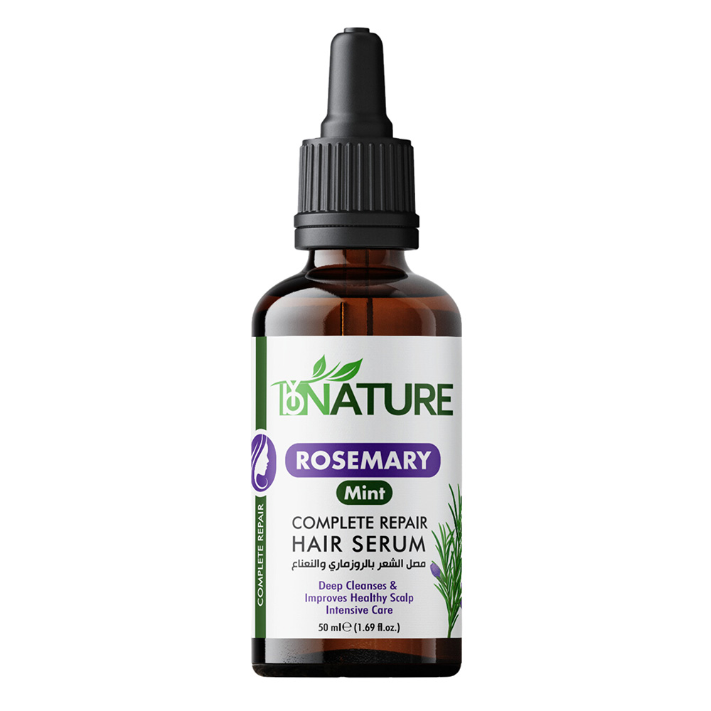 ByNature - Rosemary Mint Complete Repair Hair Serum - 50 ml