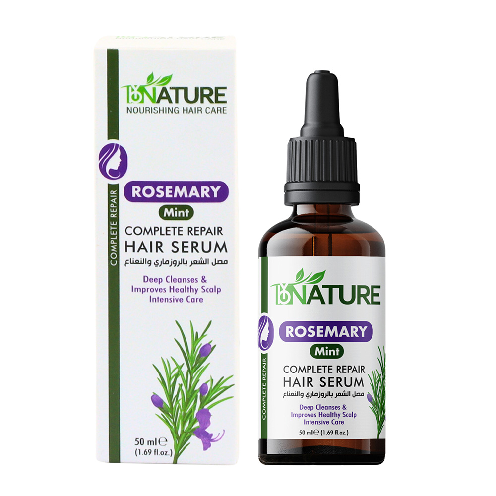 ByNature - Rosemary Mint Complete Repair Hair Serum - 50 ml