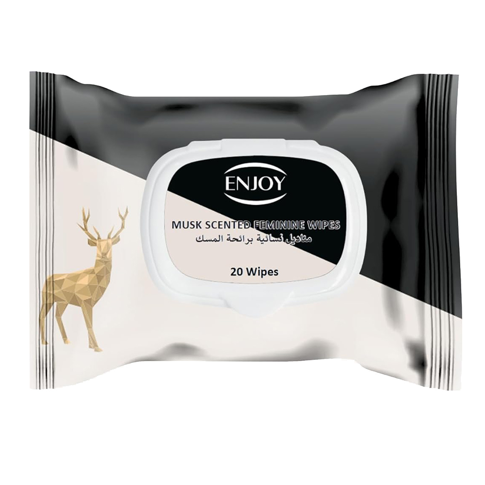 Enjoy - Musk Scented Feminine Wipes - 20 Wipes