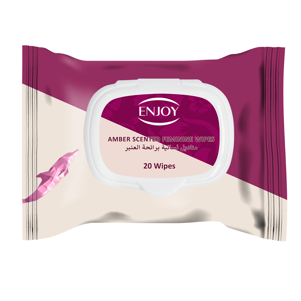 Enjoy - Amber Scented Feminine Wipes - 20 Wipes