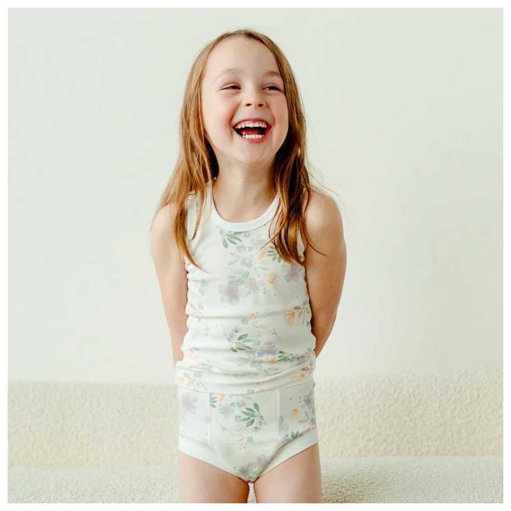 اندر ذا نايل - قميص داخلي مطبوع عضوي للبنات - مودرن ديزي