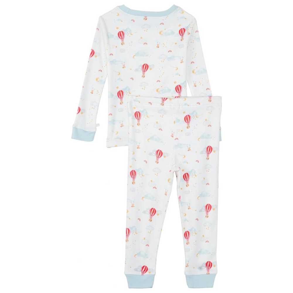 اندر ذا نايل - بيجاما  دريم لاند للأولاد - عضوي من قطعتين - أبيض