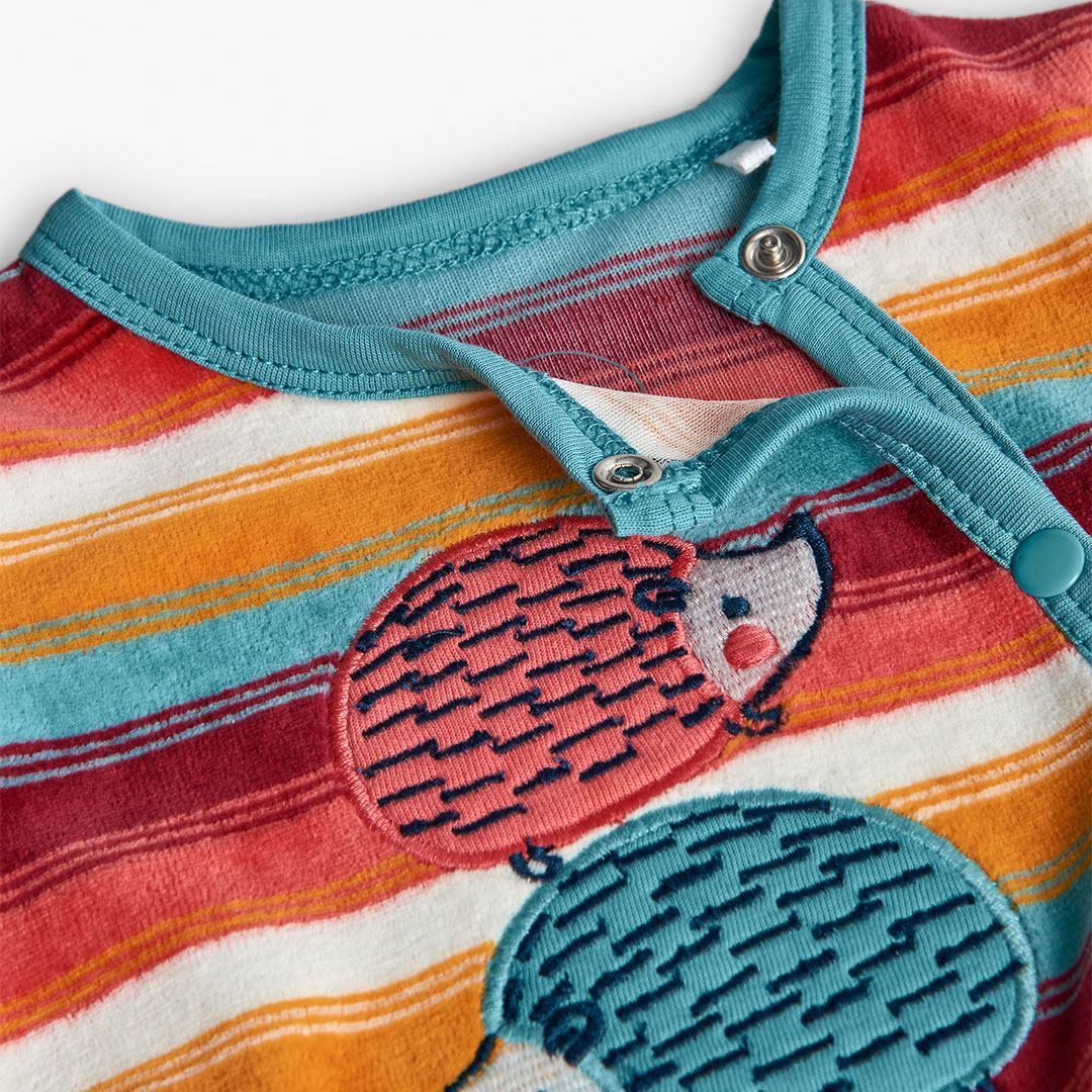 Boboli - Baby Girl's Knitted Striped Sleepsuit