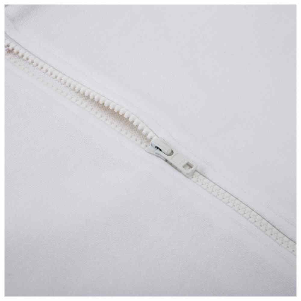 Thoub Saghiri - Girl's Hoodie With Zipper - White/Lilac 