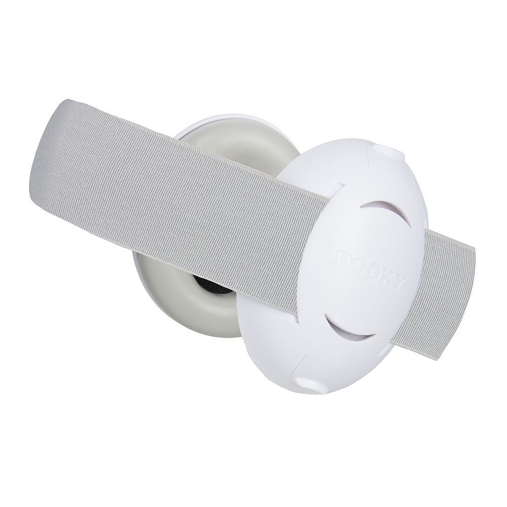 دوكي - واقي أذن 2 في 1 - رمادي