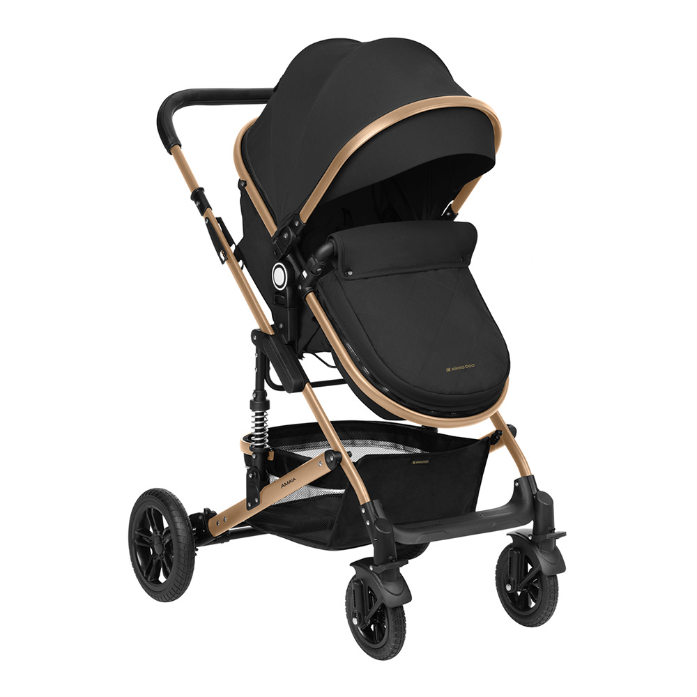 Kikkaboo 3-In-1 Amaia Baby Stroller With Transformable Seat