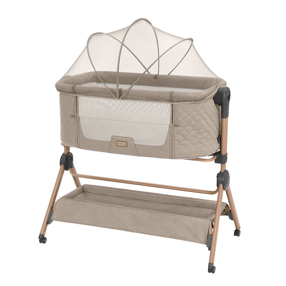 Kikkaboo 2-In-1 Sleat Me Baby Bedside Crib And Highchair