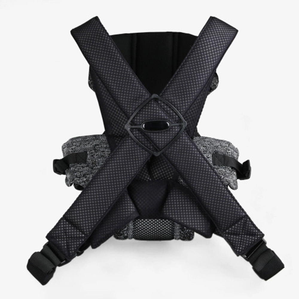 Kikkaboo Gwen Fly Knit Baby Carrier - Grey
