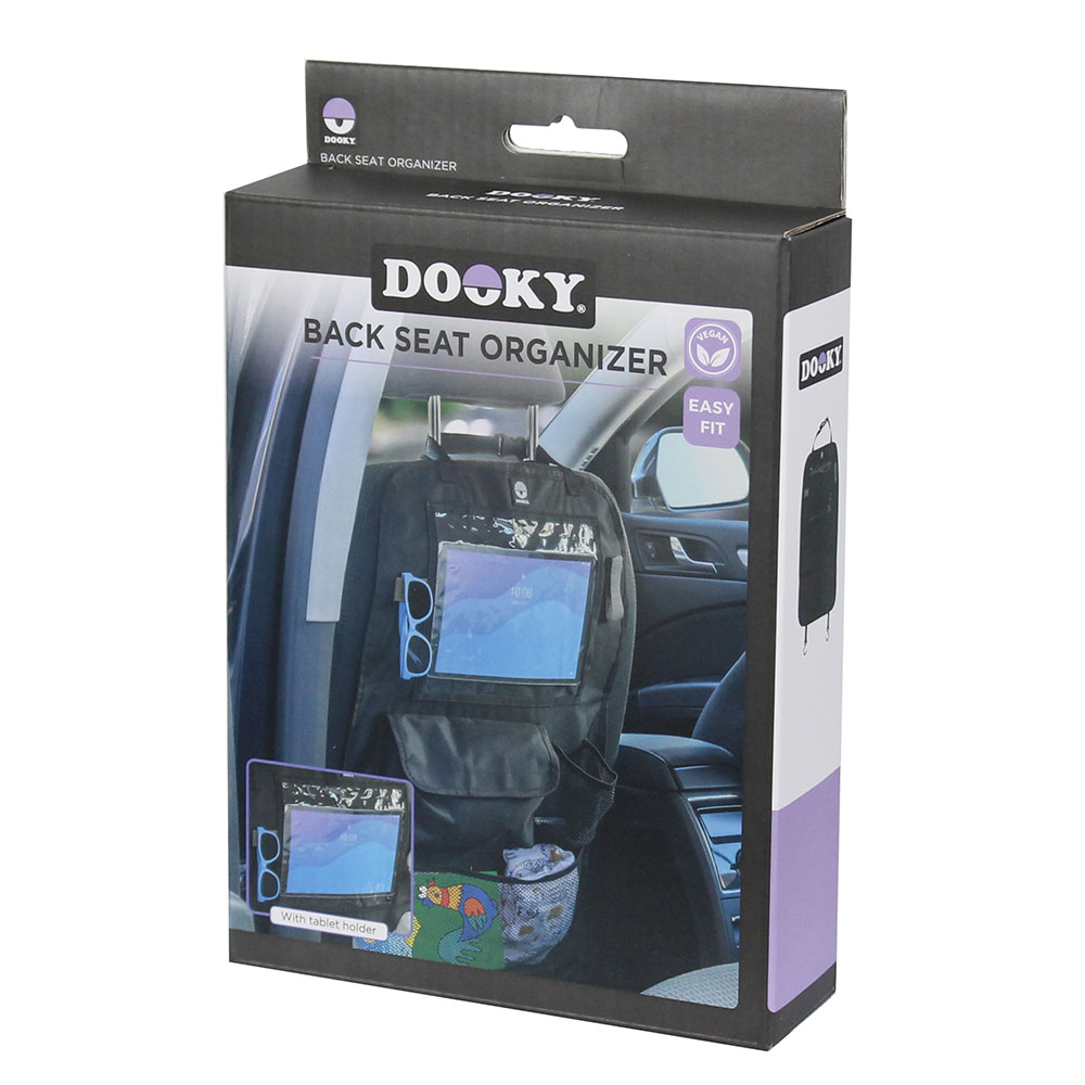 Dooky Back Seat Organizer - Black