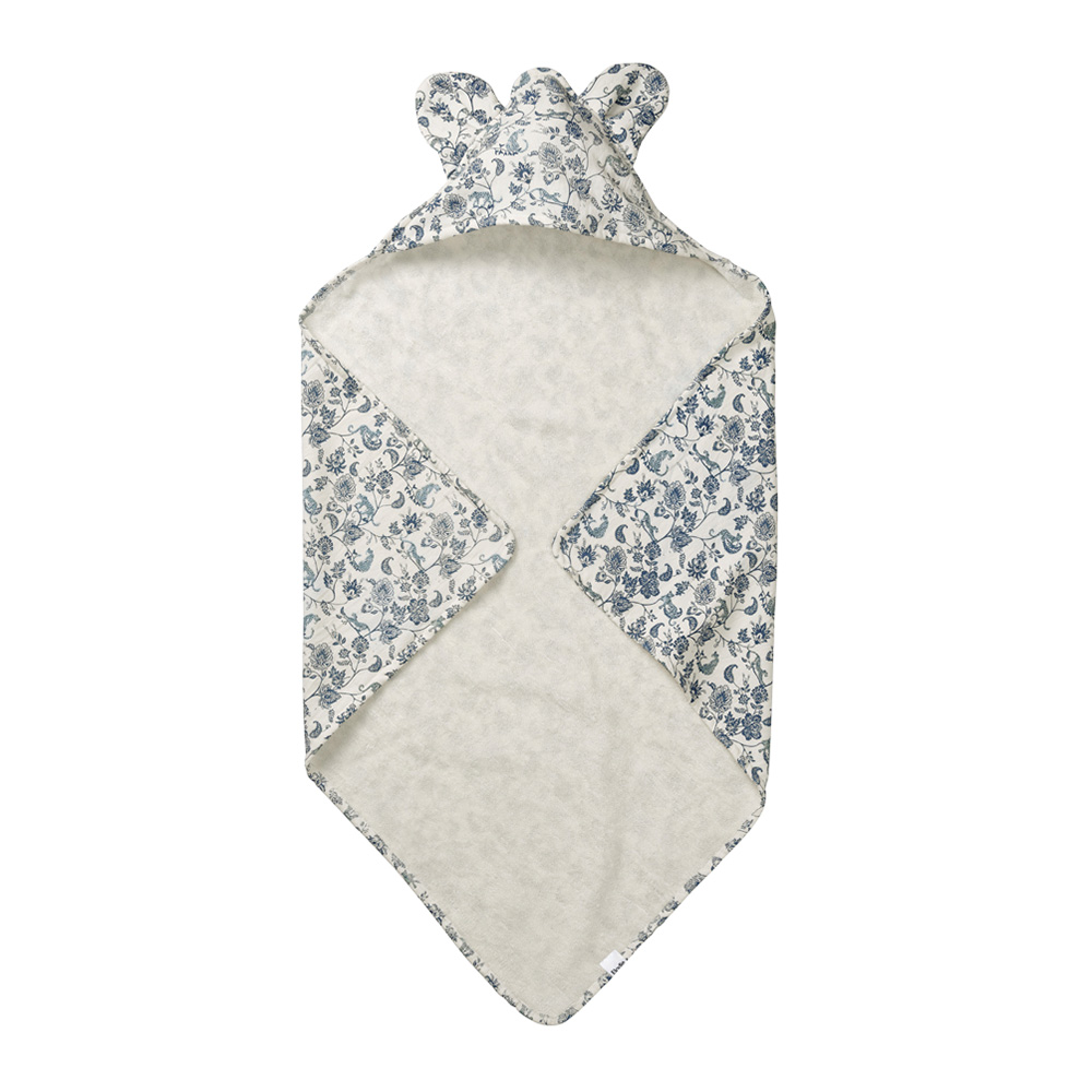 Elodie Details Baby Hooded Towel - Garden Leo Toile