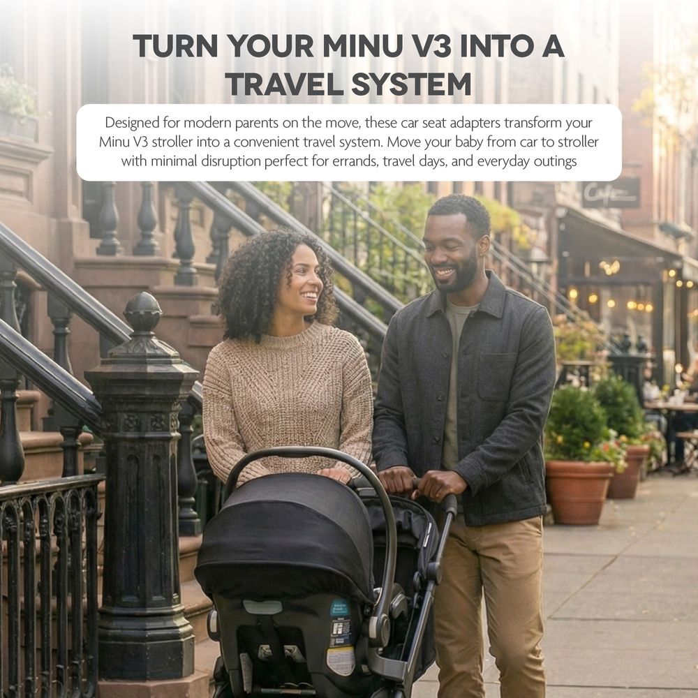 Uppababy - Car Seat Adapters - Black