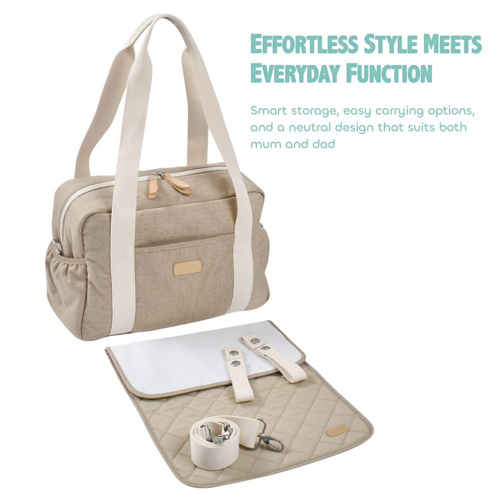 Beaba Paris Changing Bag - Eco Clay