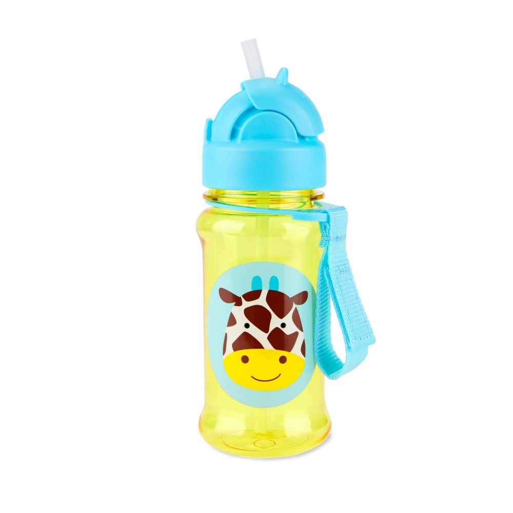 SkipHop - Zoo Tritan Renew Straw Bottle - 355 ml