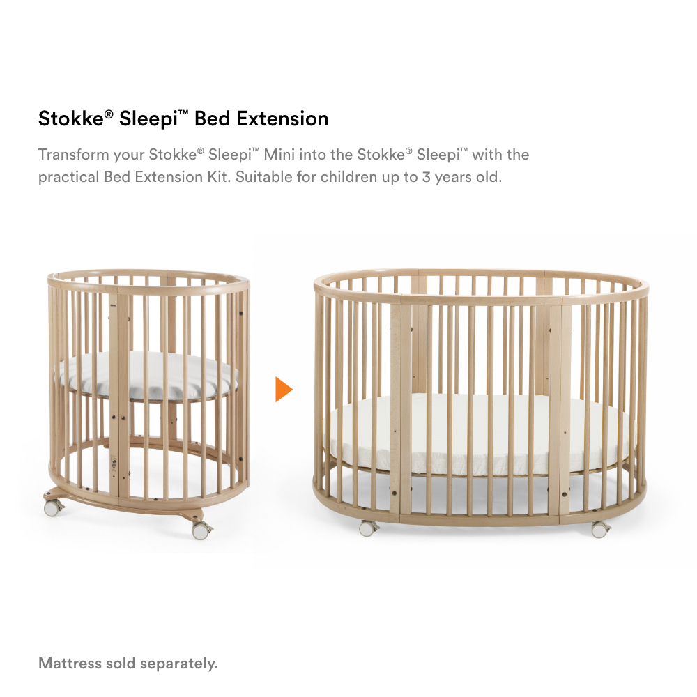 Stokke - Sleepi Mini Bed Set - Extension + Mini Mattress + Bed Mattress