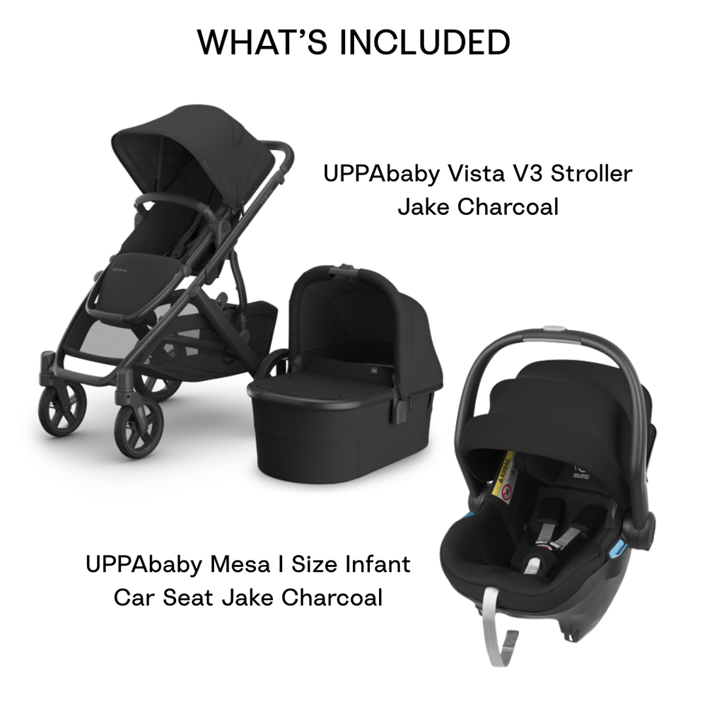 Uppababy - Vista V3 Stroller + Mesa i-Size Car Seat Bundle