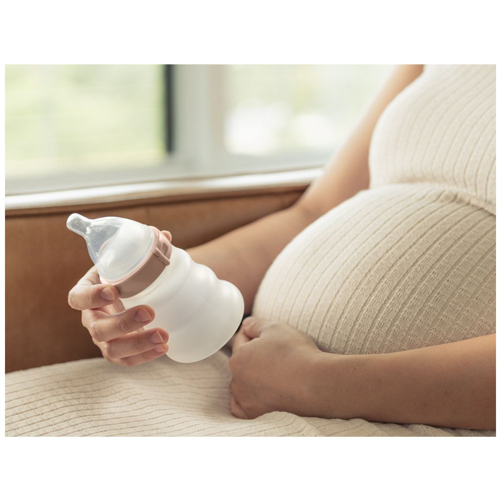 ايه.كوبي - رضّاعة أساسية للأطفال حديثي الولادة بفتحة واحدة - 150 مل