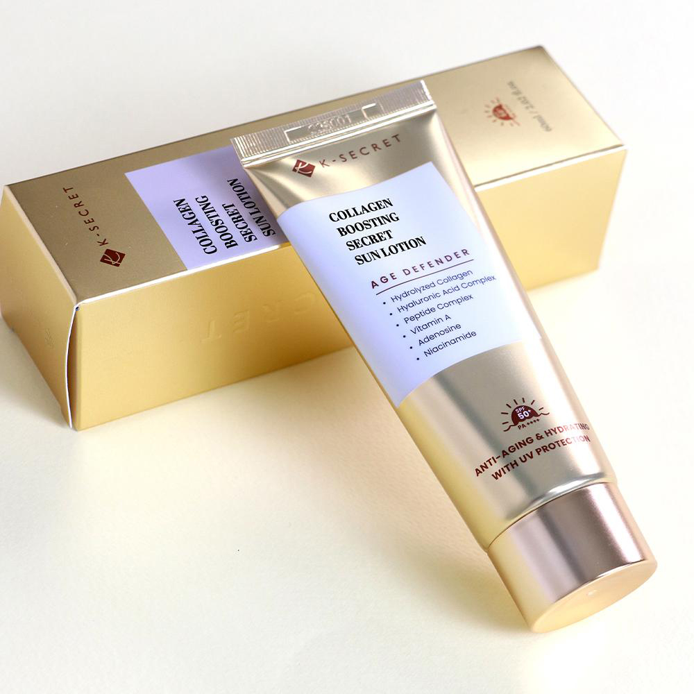 كي-سيكريت - لوشن شمس تعزيز الكولاجين - 60غ