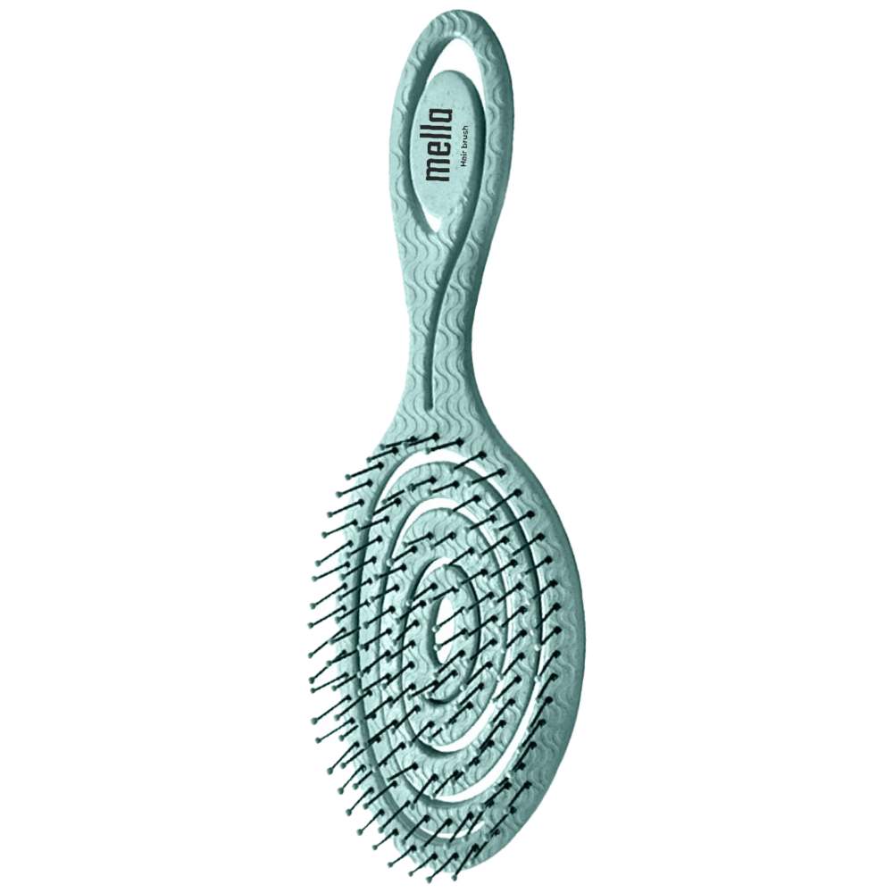 Mella - Naturals Hair Detangling Brush - Green